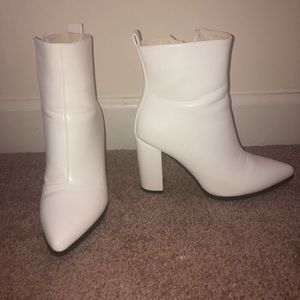 white booties